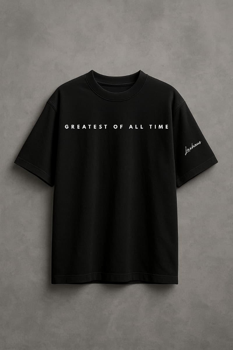 "GOATLINE 001" Unisex Oversized Classic Tshirt