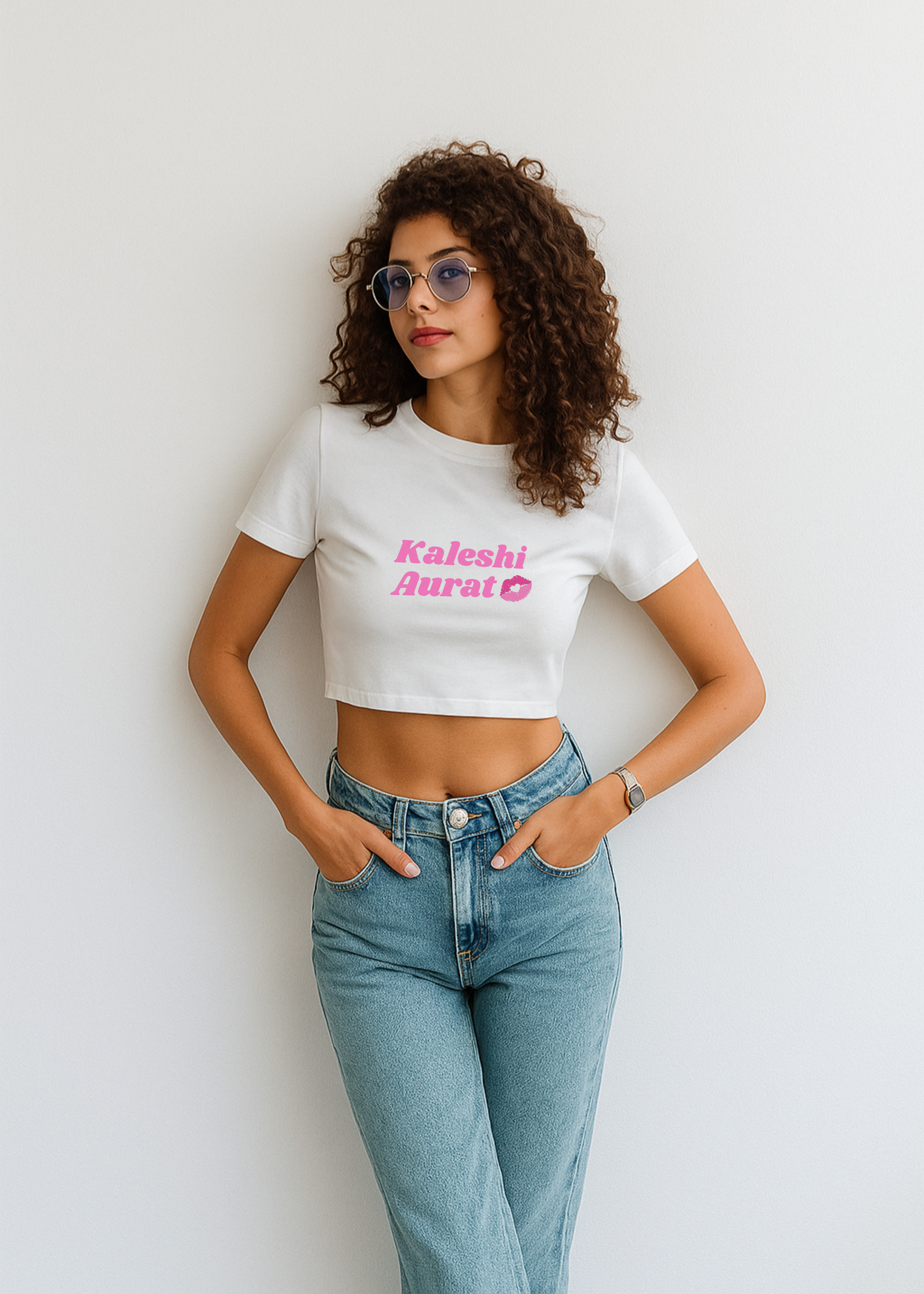 "KALESHI AURAT" Crop Top