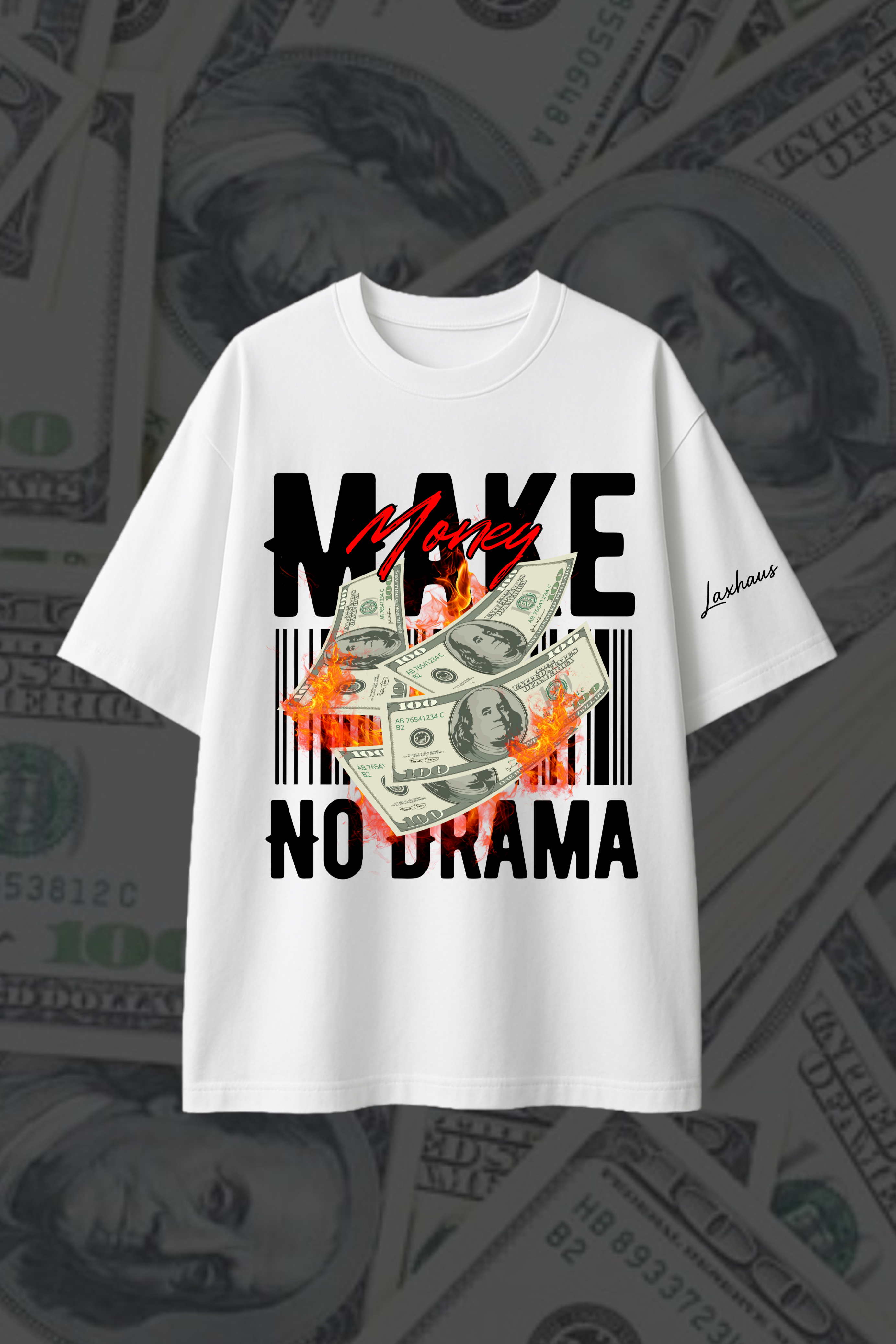 "HUSTLEHEAT" Unisex Oversized Classic T-Shirt